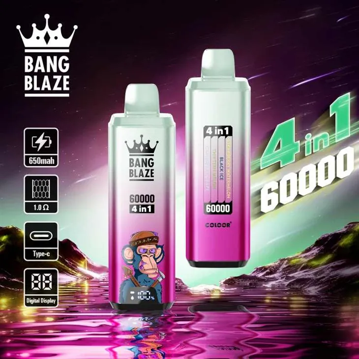 BANG BLAZE 60000 PUFFS 4 IN 1 FLAVOR