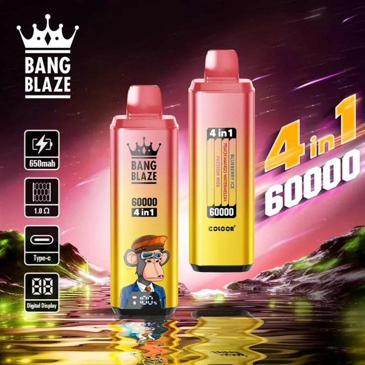 BANG BLAZE 60000 PUFFS 4 IN 1 FLAVOR