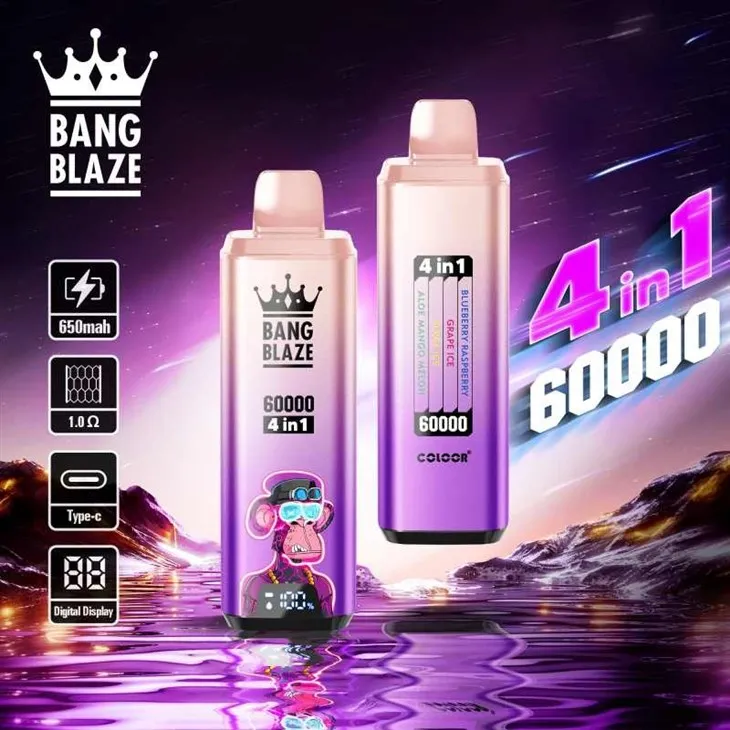 BANG BLAZE 60000 PUFFS 4 IN 1 FLAVOR