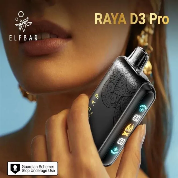 ELF BAR RAYA D3 PRO 30000 PUFFS ELF BAR RAYA D3 PRO 30000 PUFFS