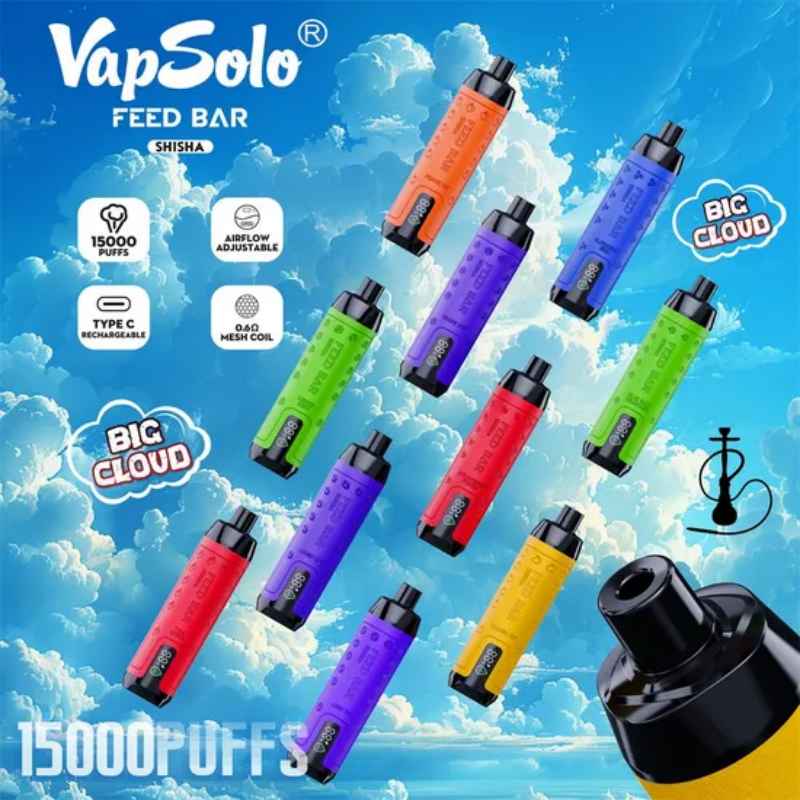Vu-Solo-Shisha-15000-Vapes-E-Cigarette-Vapsolo-EU-Germany-Spain-Warehouse-Flavour-Feed-Bar-HookahVapsolo FEED BAR 15000 Vu-Solo-Shisha-15000-Vapes-E-Cigarette-Vapsolo-EU-Germany-Spain-Warehouse-Flavour-Feed-Bar-HookahVapsolo FEED BAR 15000