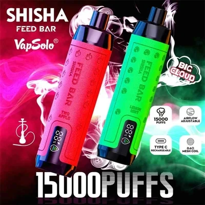Quina és la revisió del producte de Vapsolo Feed Bar Shisha 15000?