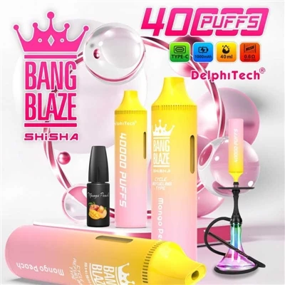 Quin tipus de cigarret electrònic és Bang Blaze Shishia 40000?
