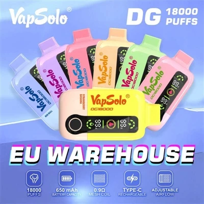 Per què Vapsolo DG 18000 Puffs s’ha convertit en el producte preferit per als...
