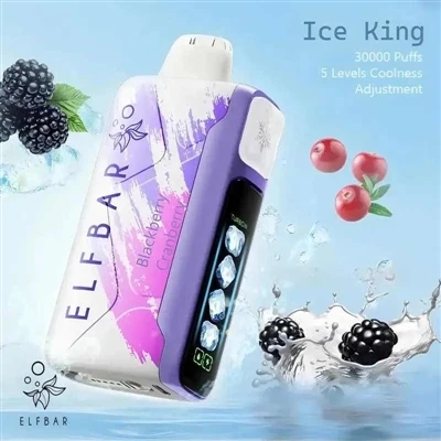 Sensació gelada súper forta, Ice King recomana: Elf Bar Ice King 30000