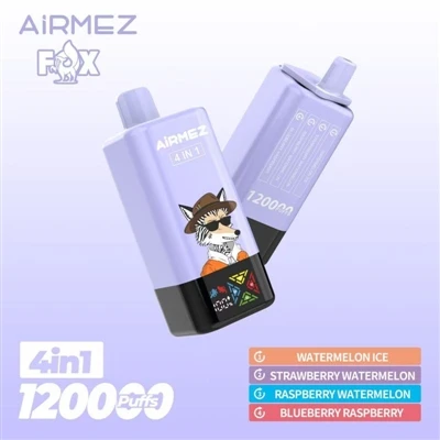Airmez Fox 120000, actualment el producte PUFFS més gran del magatzem europeu