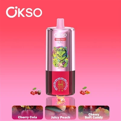 OKSO 3IN1 70000 PUFF: el cigarret electrònic d'un sol ús insígnia dissenyat p...