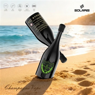 Cigarret electrònic SOLARIS Champagne 30000 Puffs 30K: quan el recompte alt d...