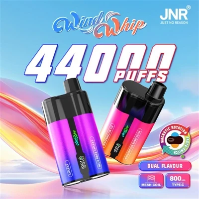 JNR WindWhip 44000: una anàlisi exhaustiva dels cigarrets electrònics d'un so...