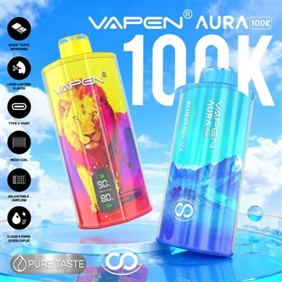VAPEN AURA 100000: quan els cigarrets electrònics d'un sol ús entren a l'era ...