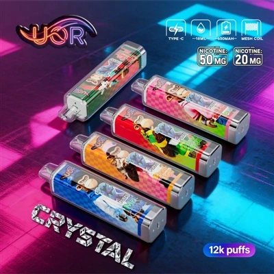 UOR CRYSTAL 12K: una experiència professional en vaporització d'un sol ús