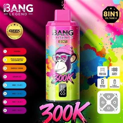 Bang Legend 300K: superant els límits de la durabilitat dels cigarrets electr...