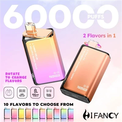 HIFANCY TWINMAX 60K — Gaudeix de dos sabors al contingut del teu cor, assabor...