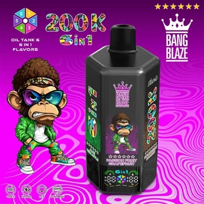 BANG BLAZE 200K 6 en 1: quan un dispositiu comença a 