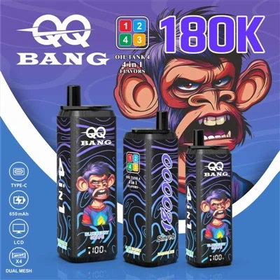 QQ BANG 4in1 180K: un dispositiu, quatre sabors, que garanteixen que cada mos...