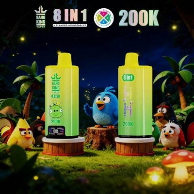 BANG KING VAPEN 8IN1 200000: una nova experiència de cigarret electrònic de m...
