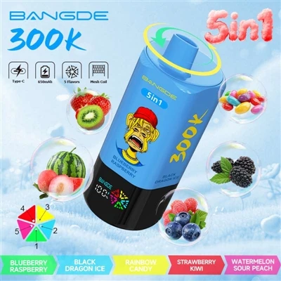 BANG DE 5IN1 300000: un representant dels cigarrets electrònics d'un sol ús q...