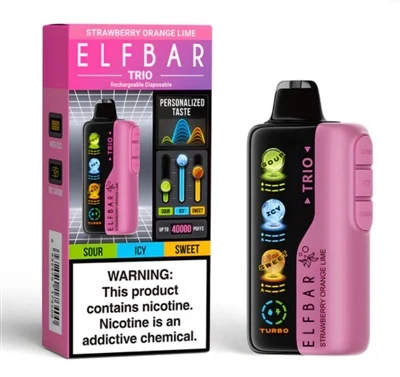 ELFBAR TRIO 40K: s'ha llançat una arma amb triple-alimentació: aquesta vegada...