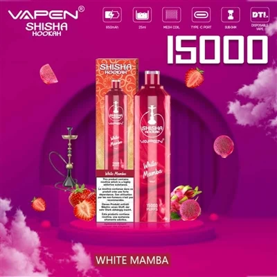 VAPEN SHISHA HOOKAH 15000: un cigarret electrònic d'alta-capacitat-que posa l...