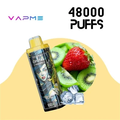 VAPME CRYSTAL 48000: un cigarret electrònic d'un sol ús-alta capacitat-verita...