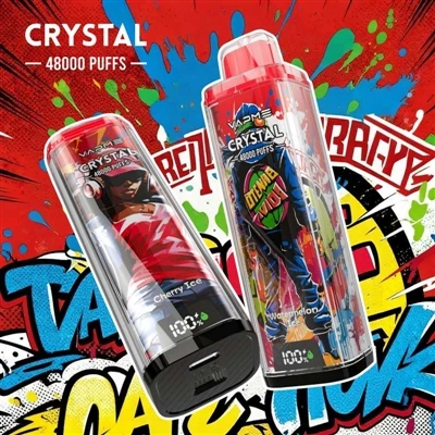 VAPME CRYSTAL 48000: un cigarret electrònic d'un sol ús-alta capacitat-verita...