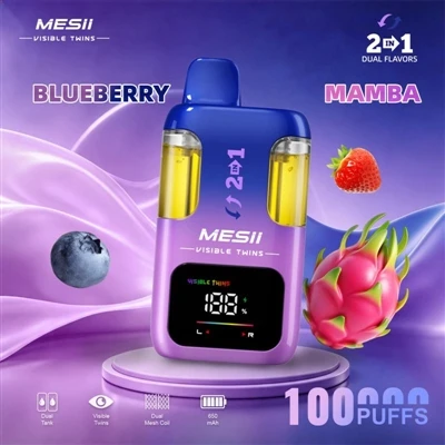 MESII VISIBLE TWINS 100K: els cigarrets electrònics d'un sol ús -per fi comen...