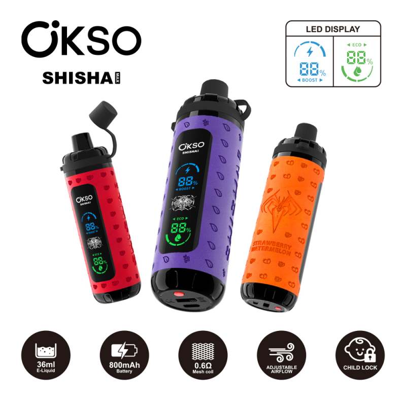 OKSO Shisha Max 40k 9