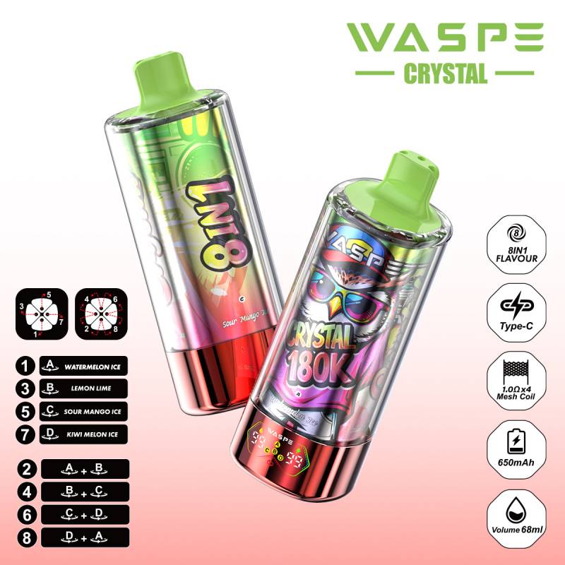 Waspe Crystal 8 in 1 180000 38