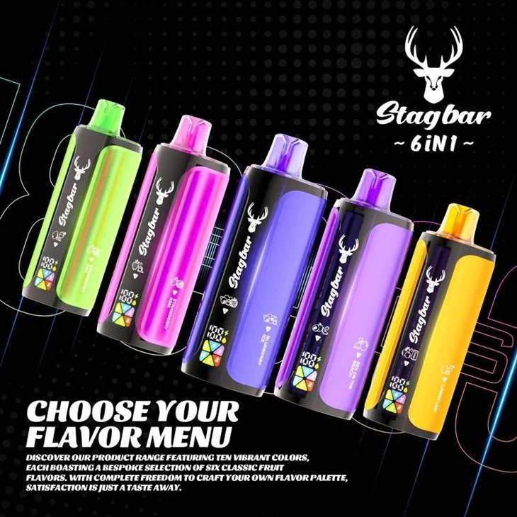 StagBar 6in1 180K Puff suppliers StagBar 6in1 180K Puff suppliers
