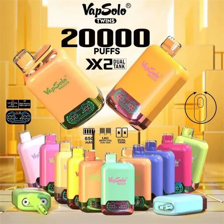 vapsolo twins 20000_taste