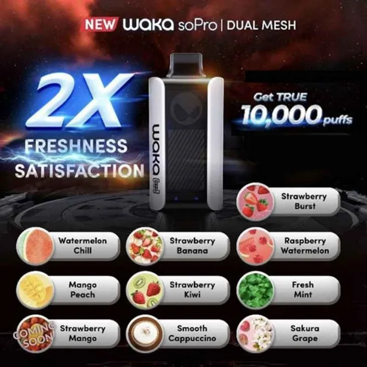 WAKA soPro 10000 vape